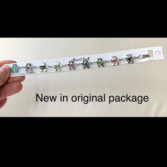 NEW Nine Teddies Bear Bracelet - Picture 5 of 7